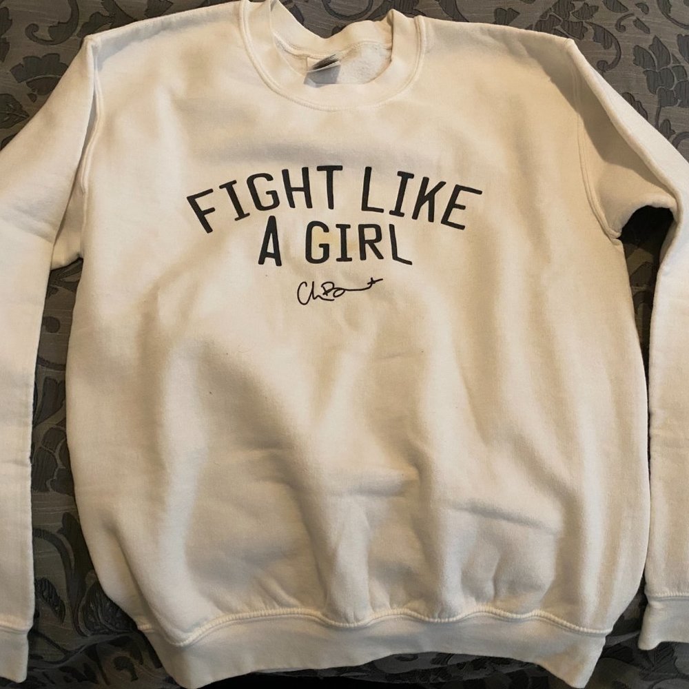 Fight Like A Girl Chloe Bennet Sweatshirt